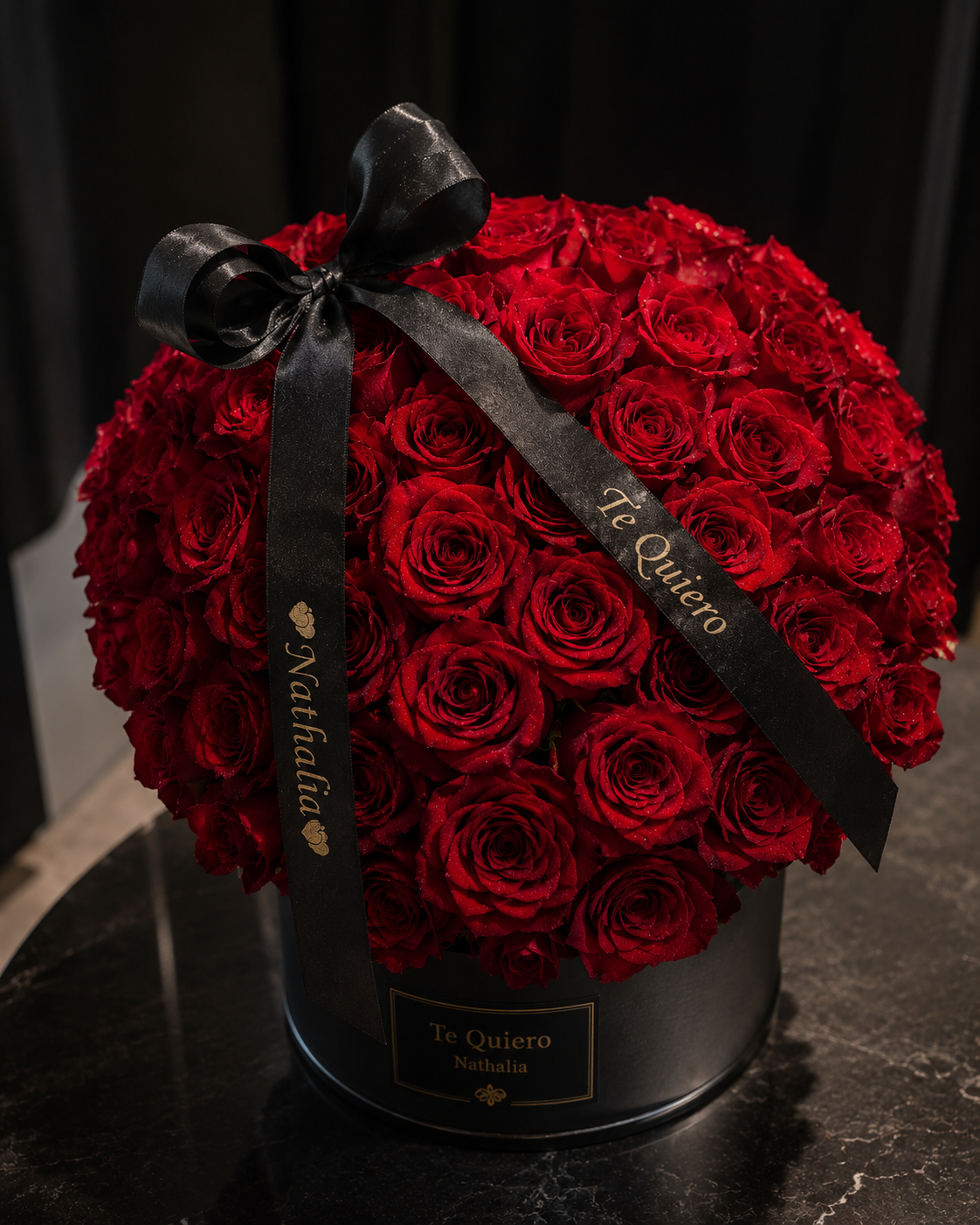 Decoramore florist crafting a custom arrangement
